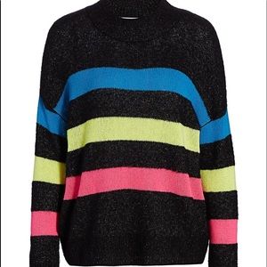 Rails Elise Cashmere Silk Stripe Sweater